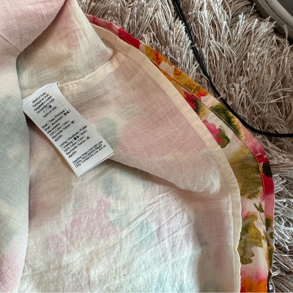 Crewcuts Scoopneck Dress in Cotton Poplin Floral. Size 10 - Picture 4 of 4